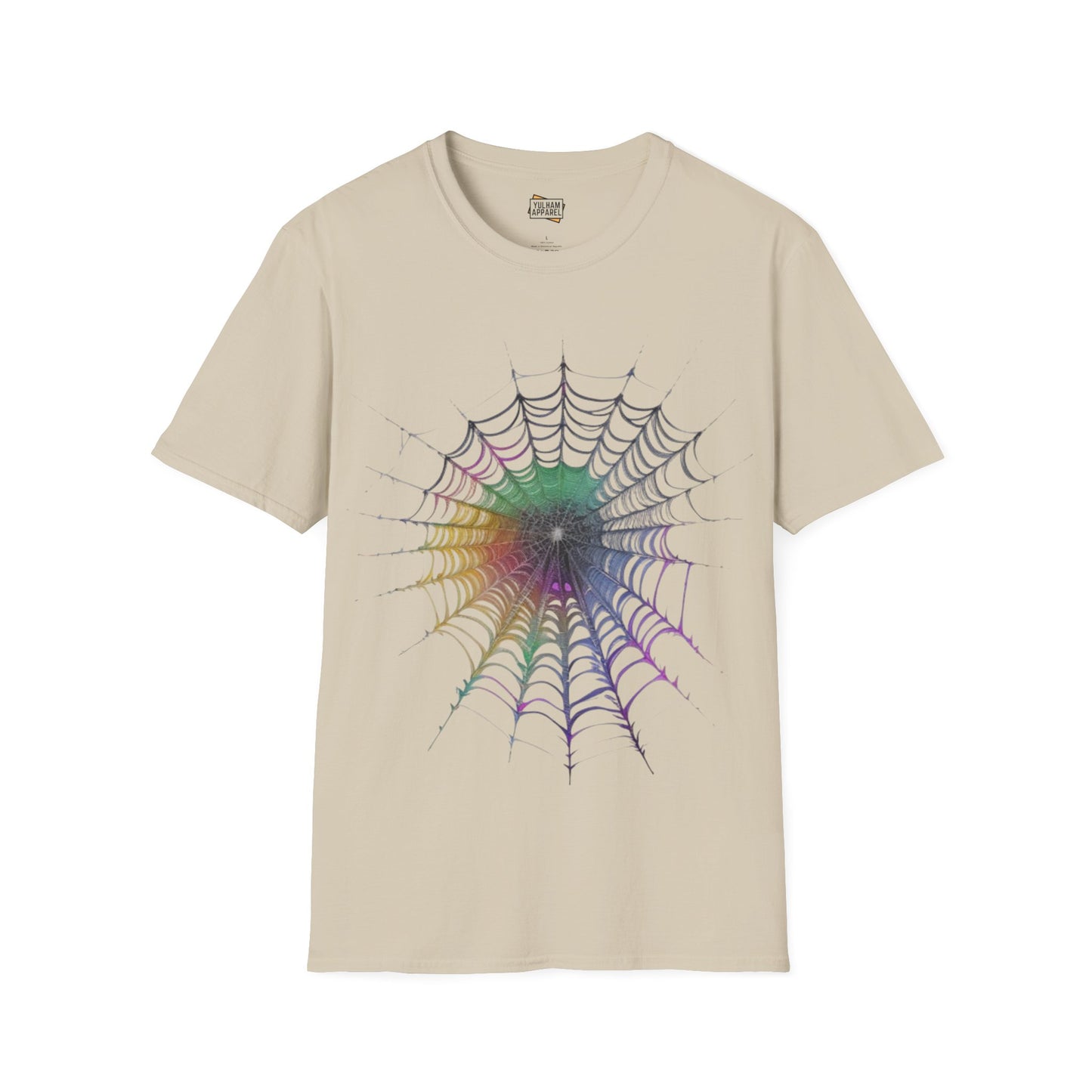 Colourful Spiderweb - Unisex T-Shirt