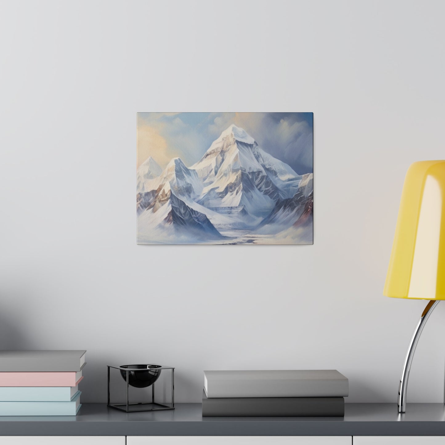 Mount Everest - Matte Canvas, Stretched, 0.75"