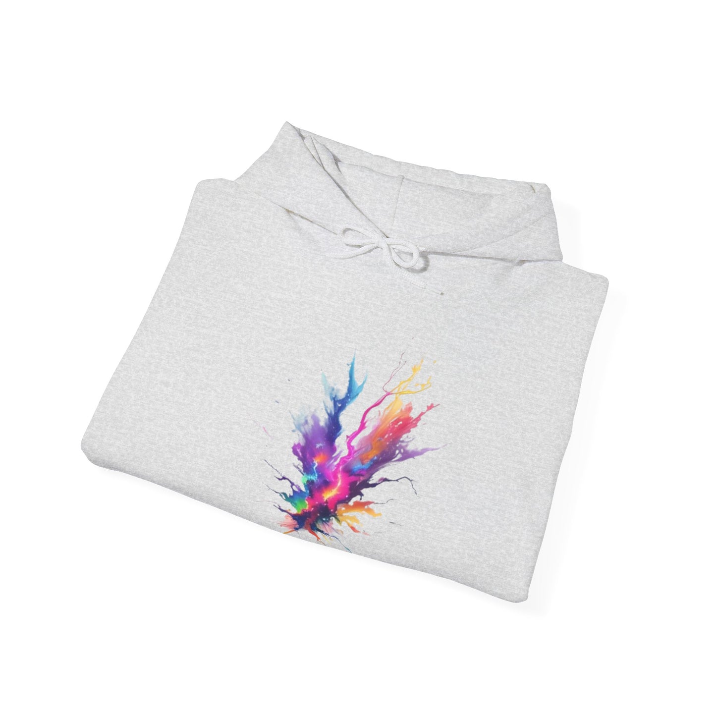 Colourful Lightning Bolt - Unisex Hooded Sweatshirt