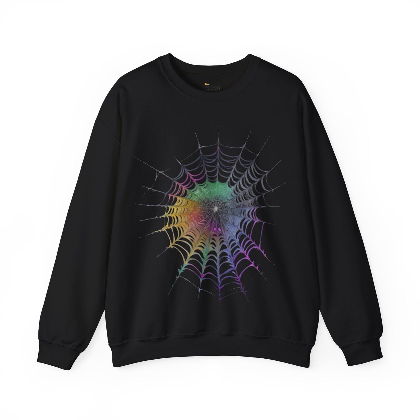 Colourful Spiderweb - Unisex Crewneck Sweatshirt