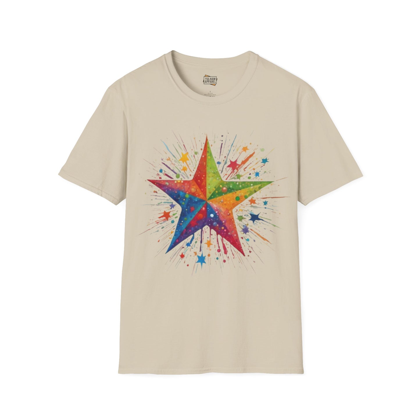 Exploding Messy Star - Unisex T-Shirt