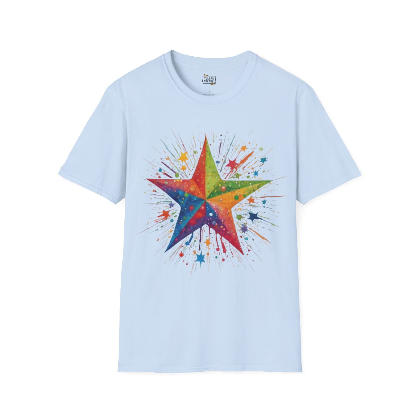 Exploding Messy Star - Unisex T-Shirt