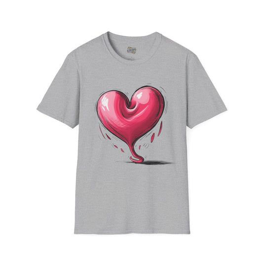 Deflating Love Heart - Unisex T-Shirt