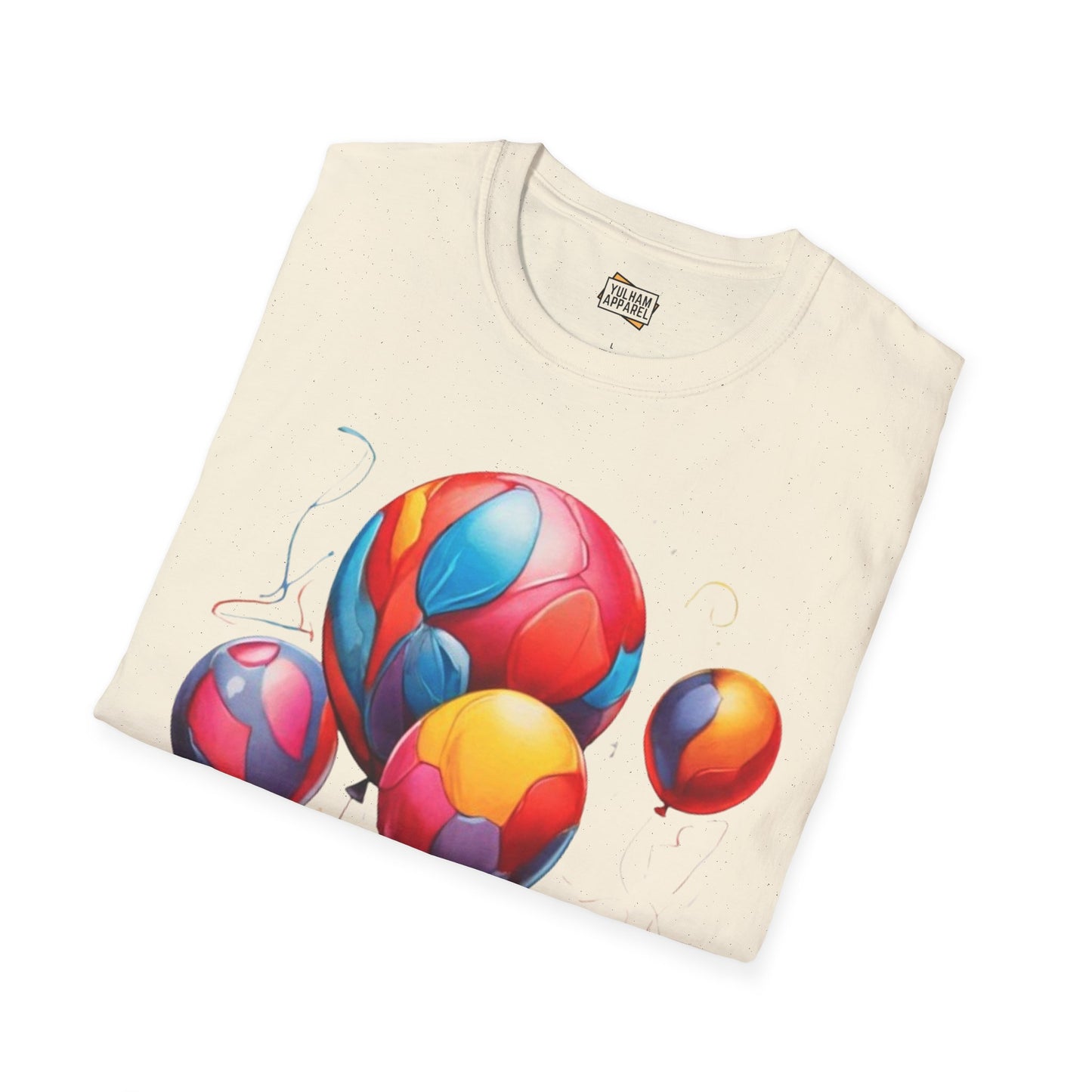 Colourful Messy Balloons - Unisex T-Shirt