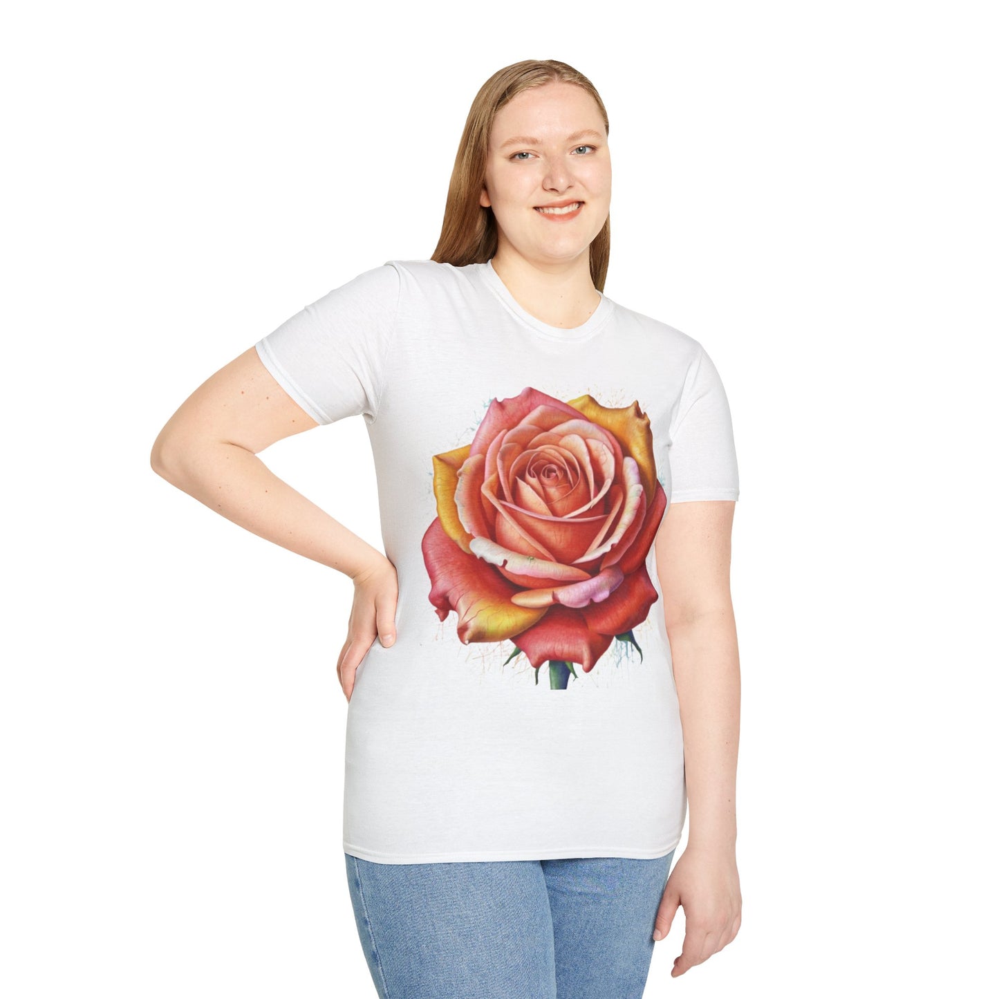 Coral Rose - Unisex T-Shirt