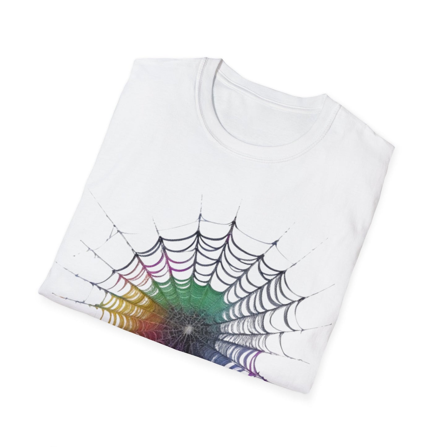 Colourful Spiderweb - Unisex T-Shirt