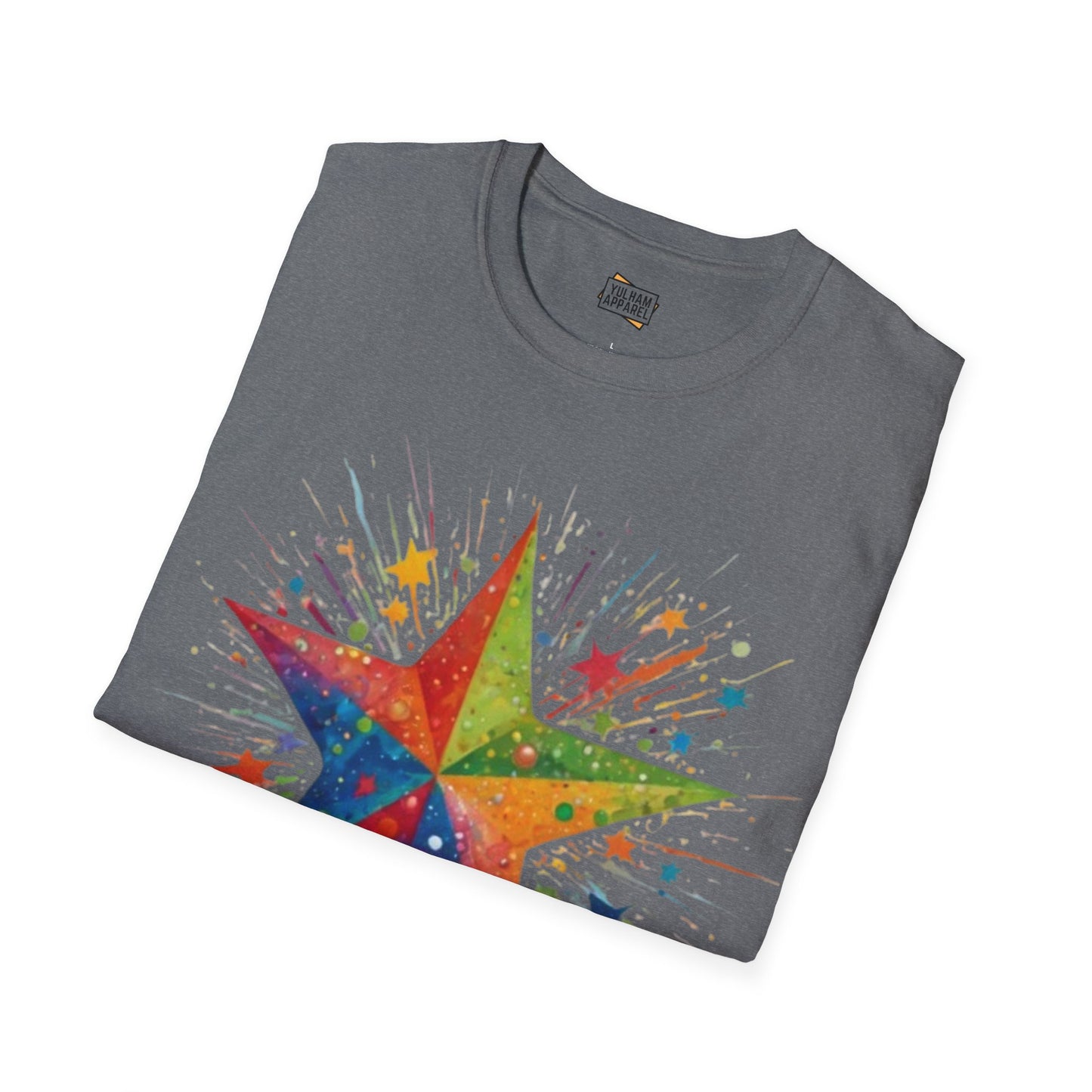 Exploding Messy Star - Unisex T-Shirt