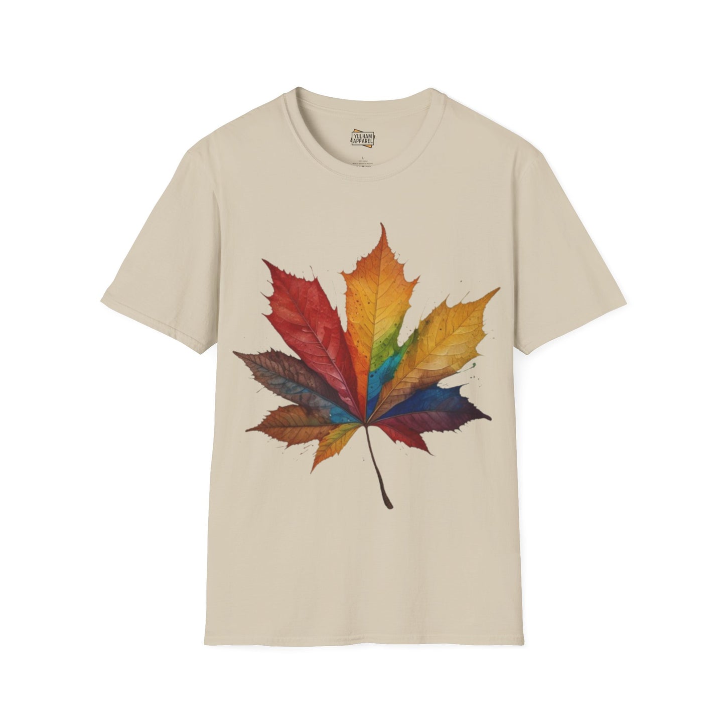 Colourful Autumn Leaf - Unisex T-Shirt