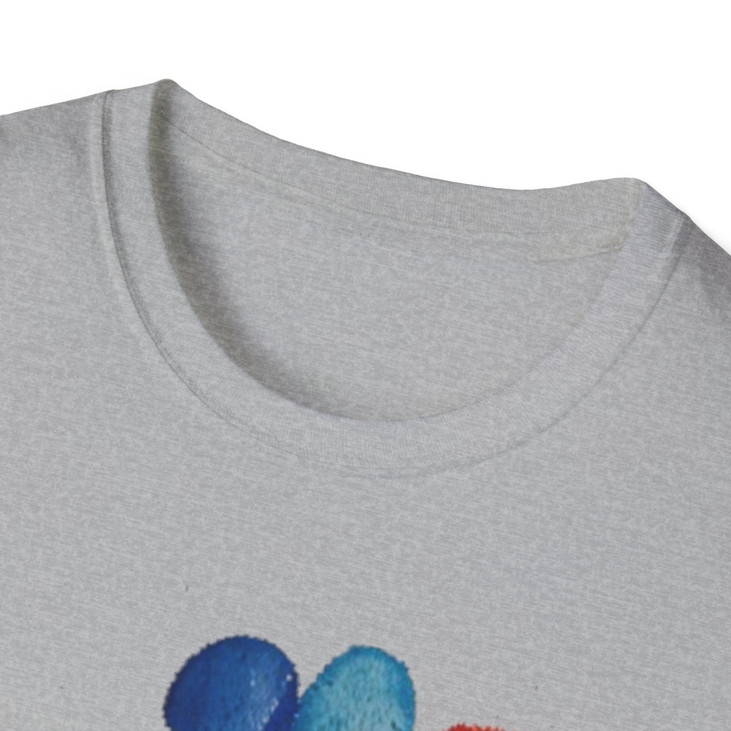 Colourful Handprint - Unisex T-Shirt