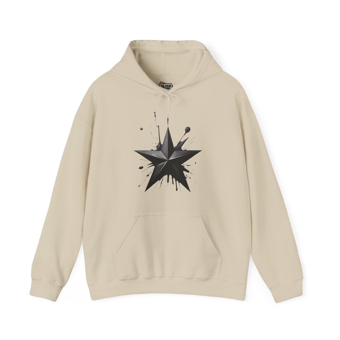 Black Star - Unisex Hooded Sweatshirt