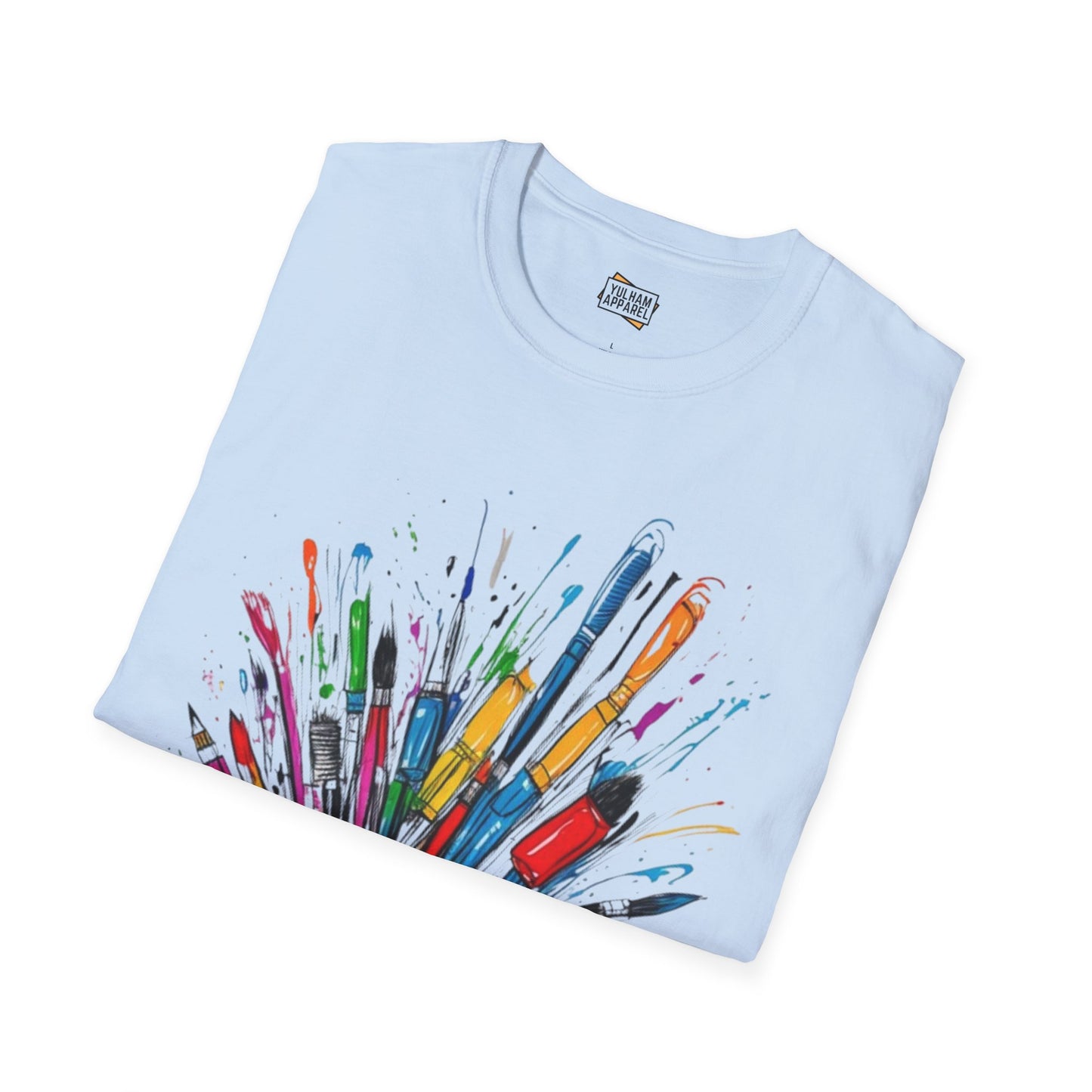 Messy Paintbrushes - Unisex T-Shirt