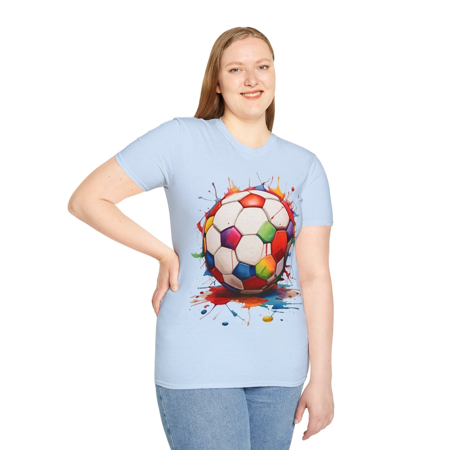 Colourful Football - Unisex T-Shirt