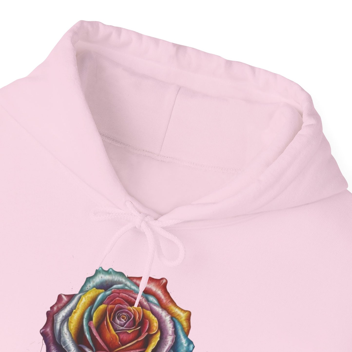 Messy Multicoloured Rose - Unisex Hooded Sweatshirt