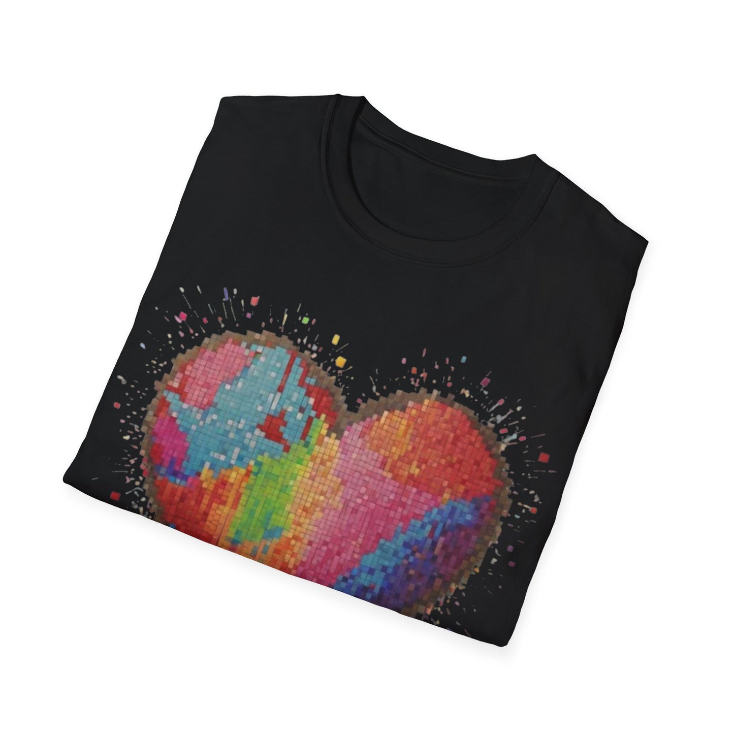 Pixelated Love Heart - Unisex T-Shirt