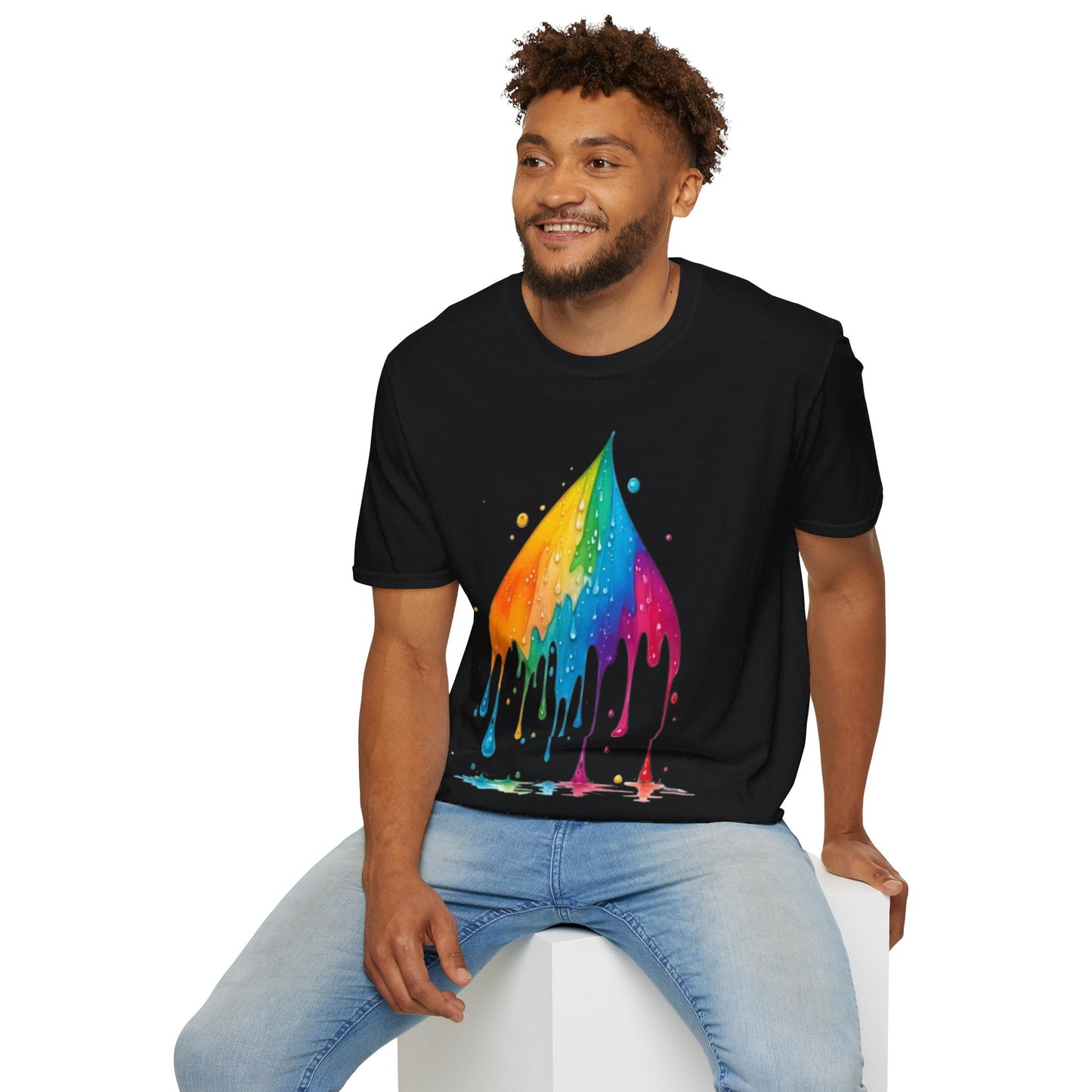 Large Raindrop - Unisex T-Shirt