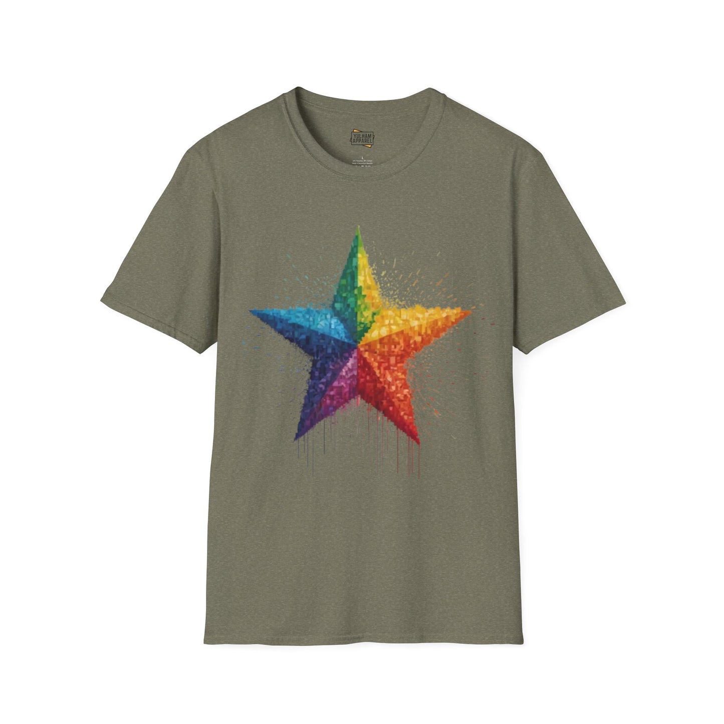 Pixelated Star - Unisex T-Shirt