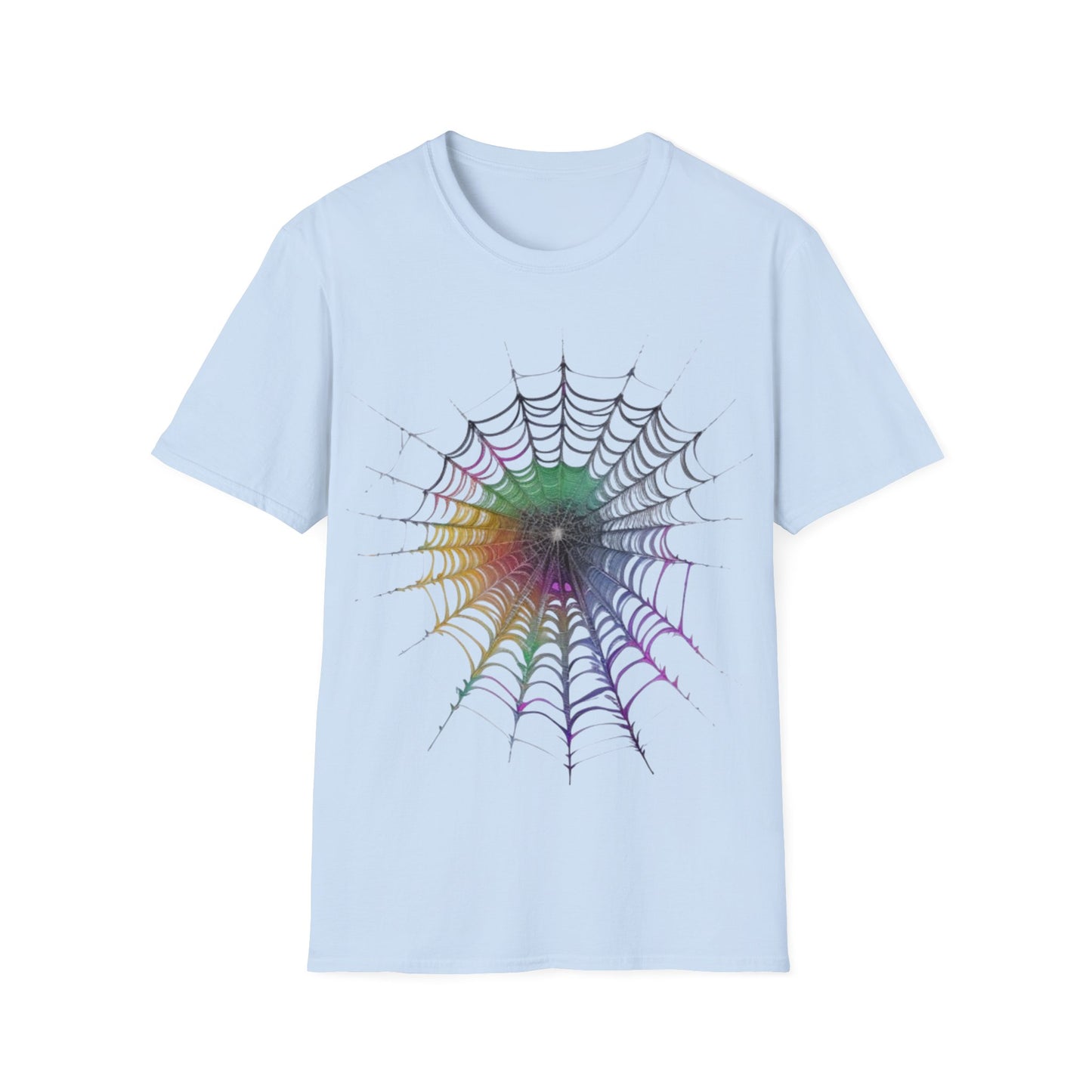 Colourful Spiderweb - Unisex T-Shirt