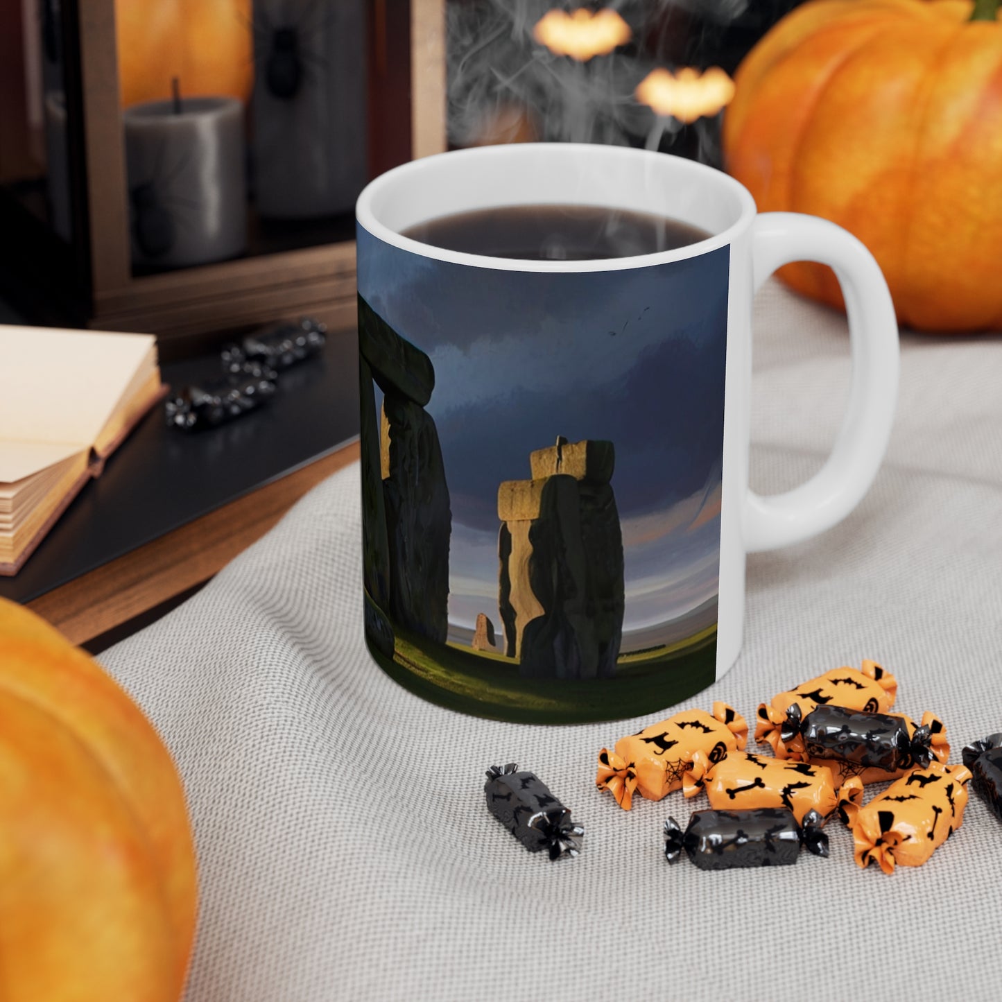 Stonehenge Mug - Ceramic Coffee Mug 11oz