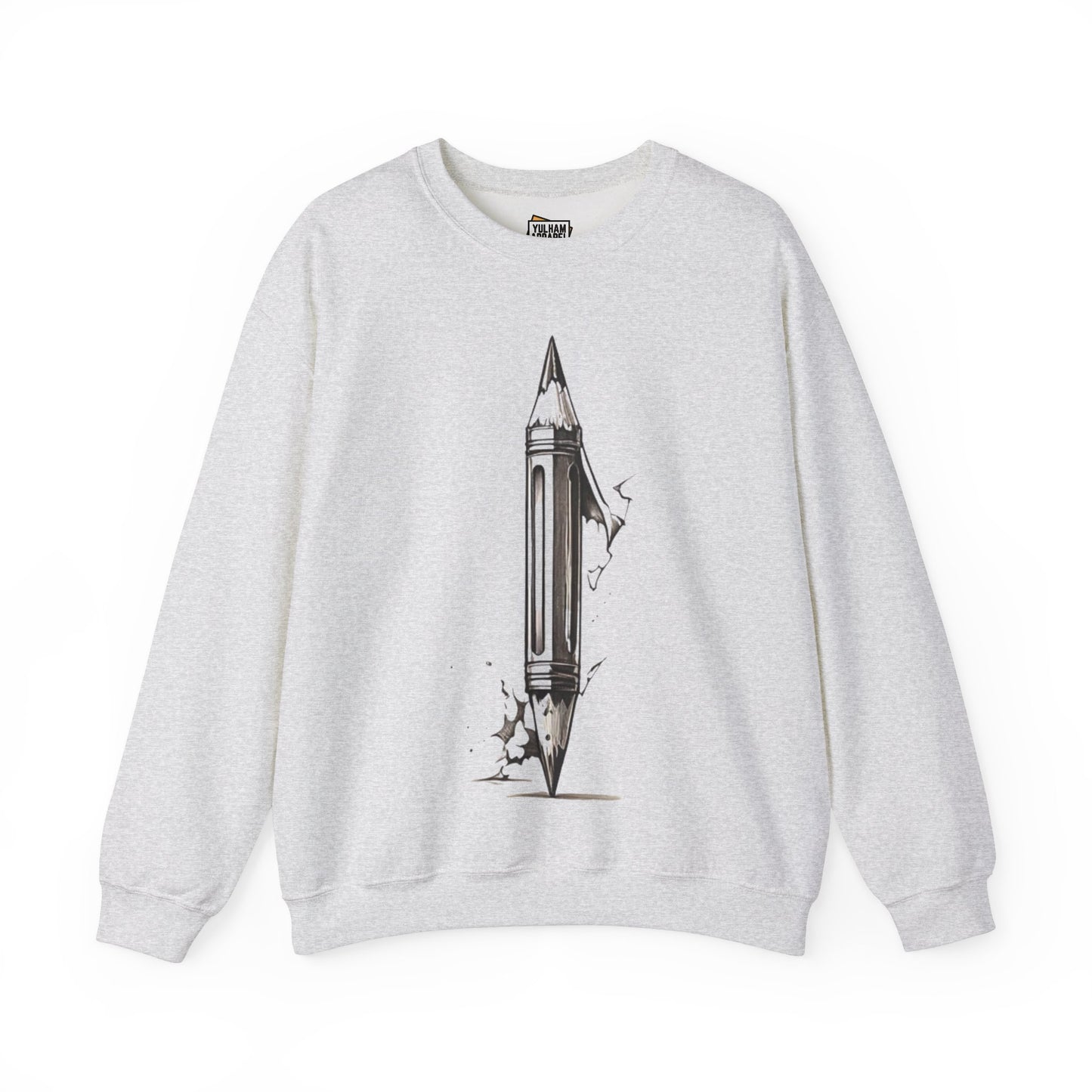 Double Sided Small Pencil - Unisex Crewneck Sweatshirt