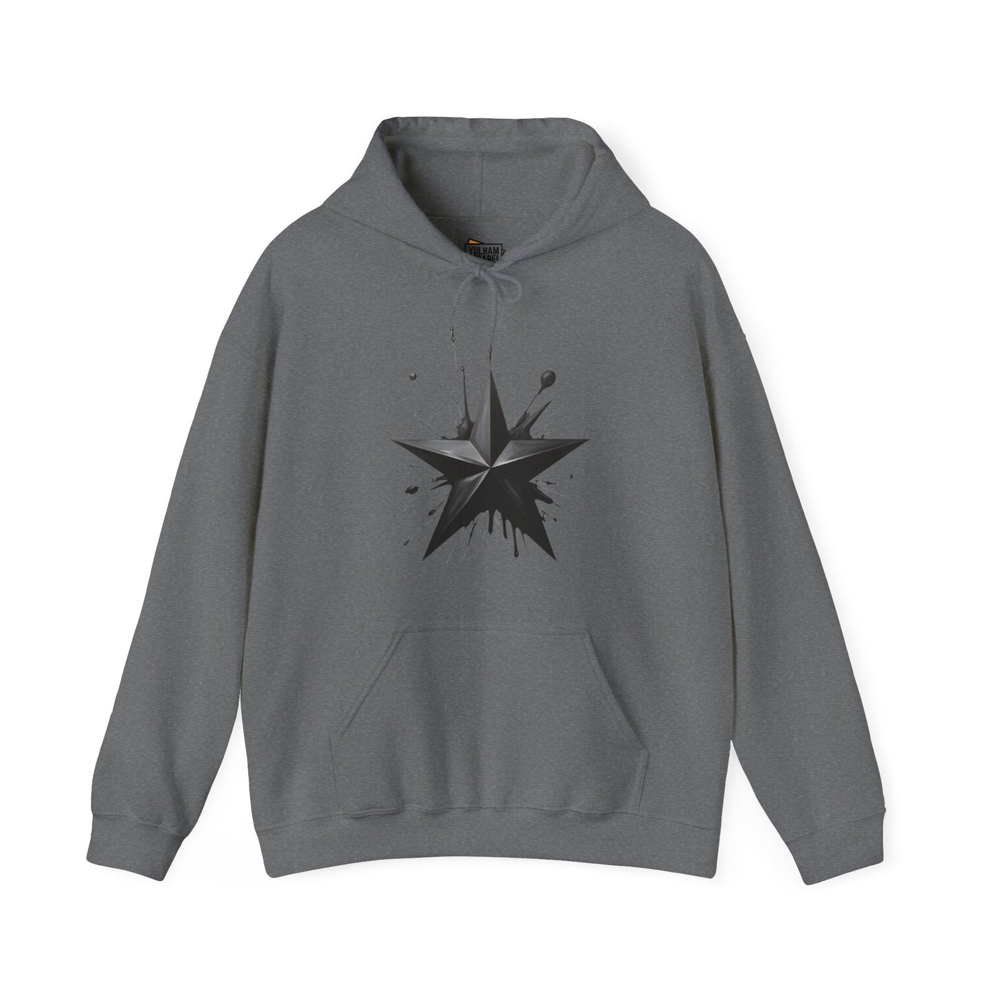 Black Star - Unisex Hooded Sweatshirt