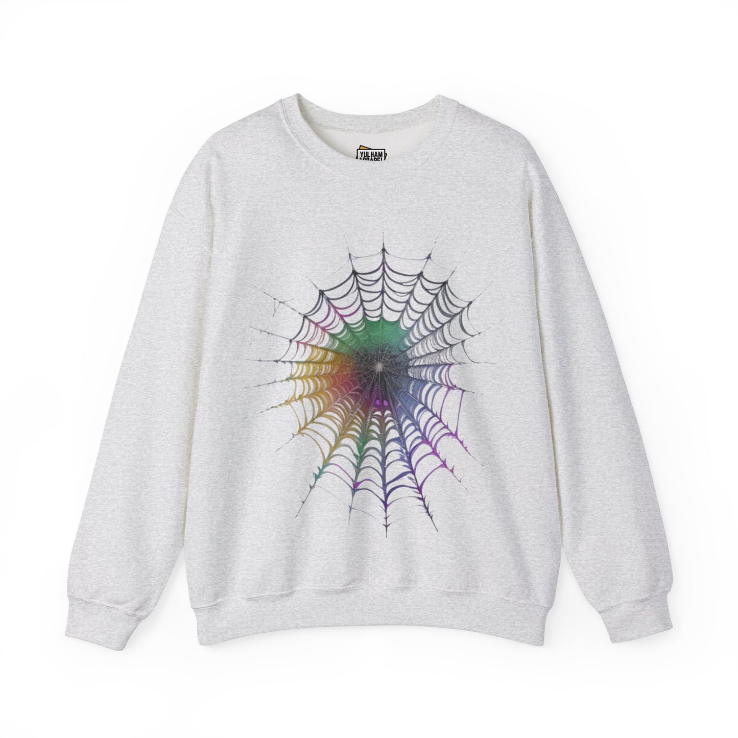 Colourful Spiderweb - Unisex Crewneck Sweatshirt