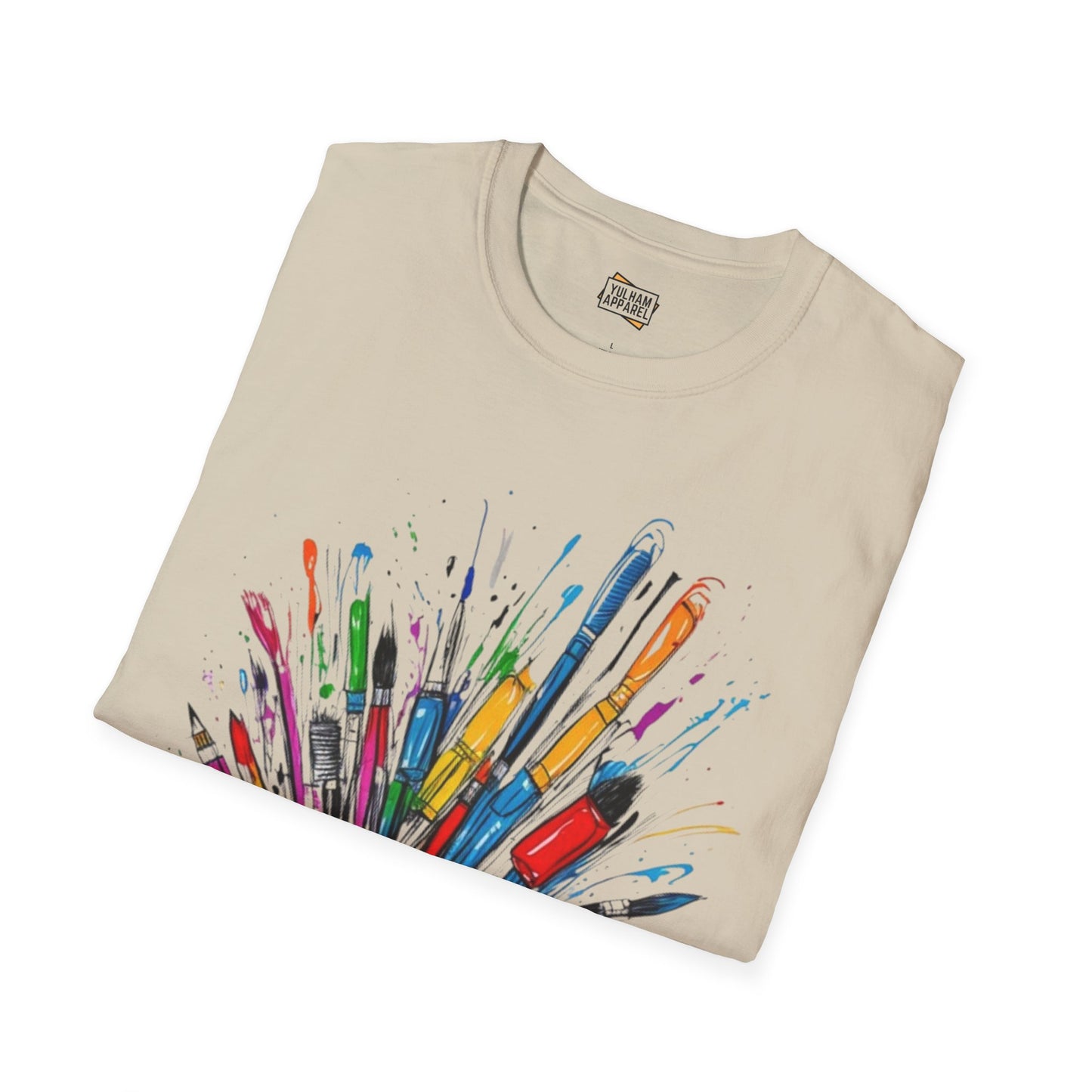 Messy Paintbrushes - Unisex T-Shirt