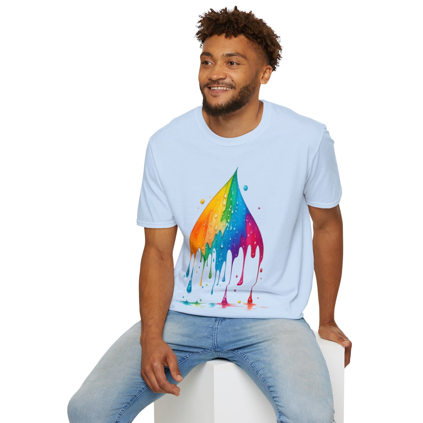 Large Raindrop - Unisex T-Shirt