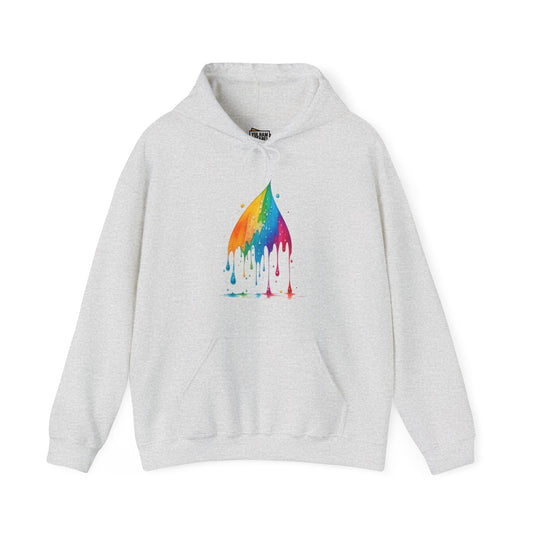 Large Raindrop - Unisex Hooded Sweatshirt