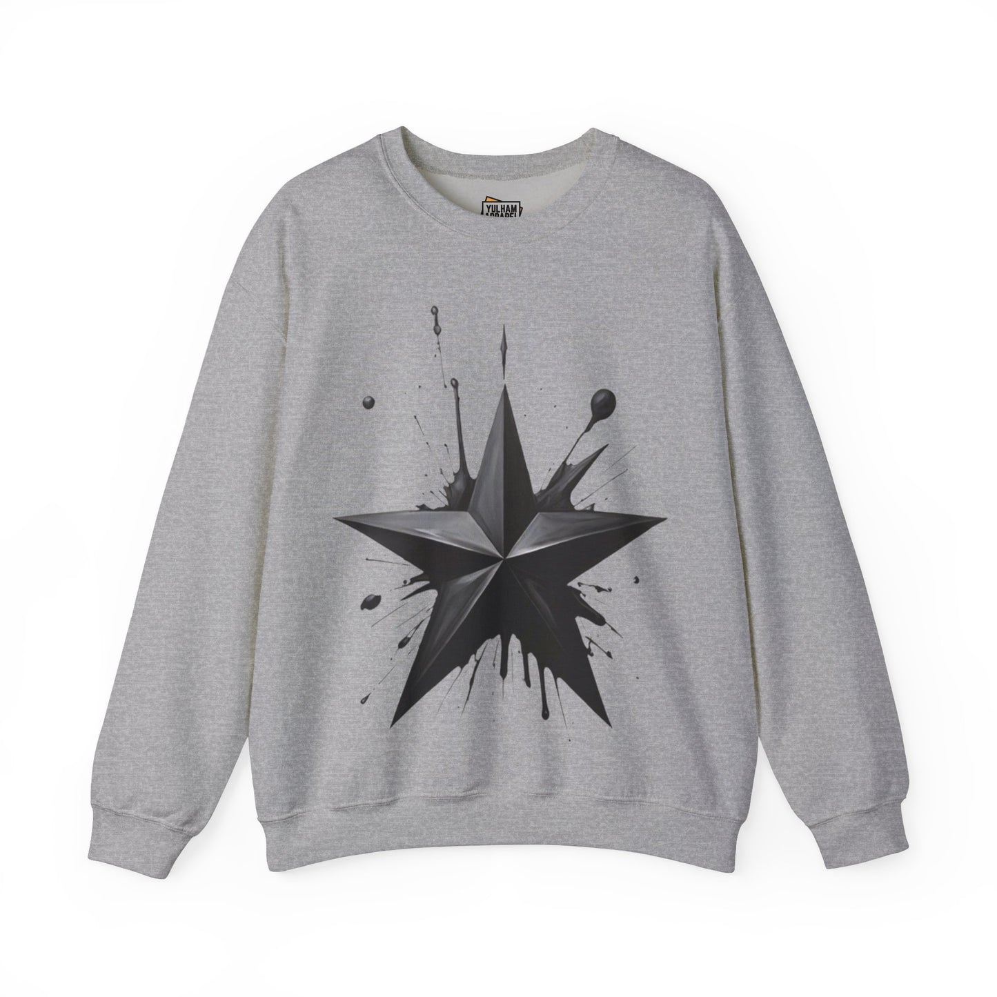 Black Star - Unisex Crewneck Sweatshirt