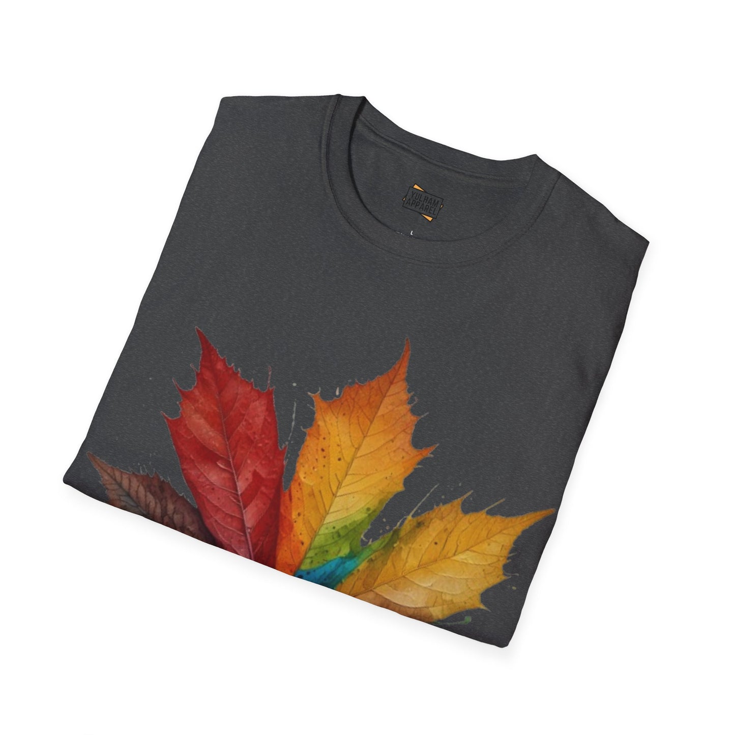 Colourful Autumn Leaf - Unisex T-Shirt