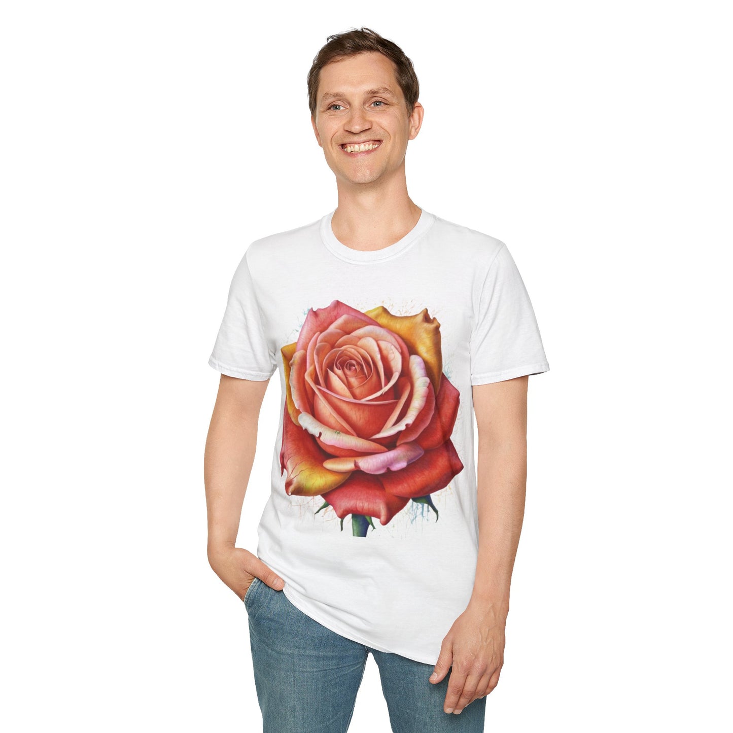 Coral Rose - Unisex T-Shirt