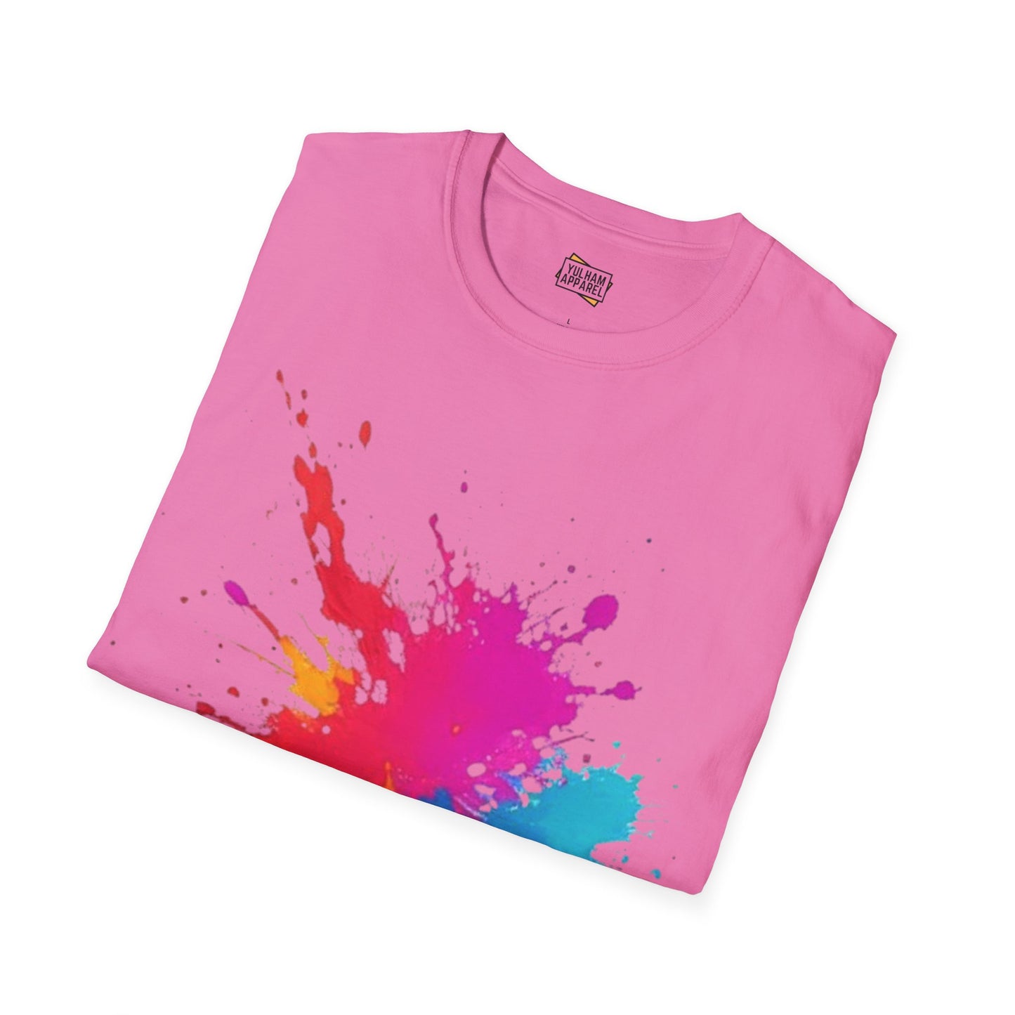 Colourful Paint Splatter - Unisex T-Shirt