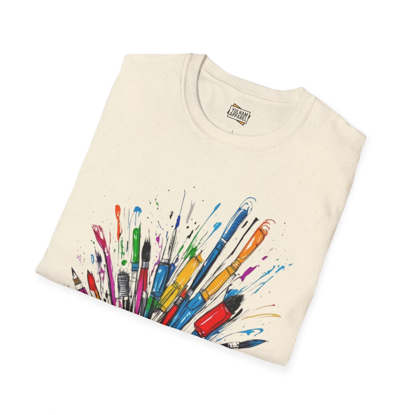 Messy Paintbrushes - Unisex T-Shirt