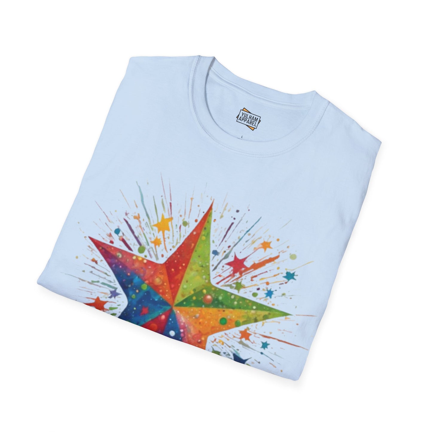 Exploding Messy Star - Unisex T-Shirt