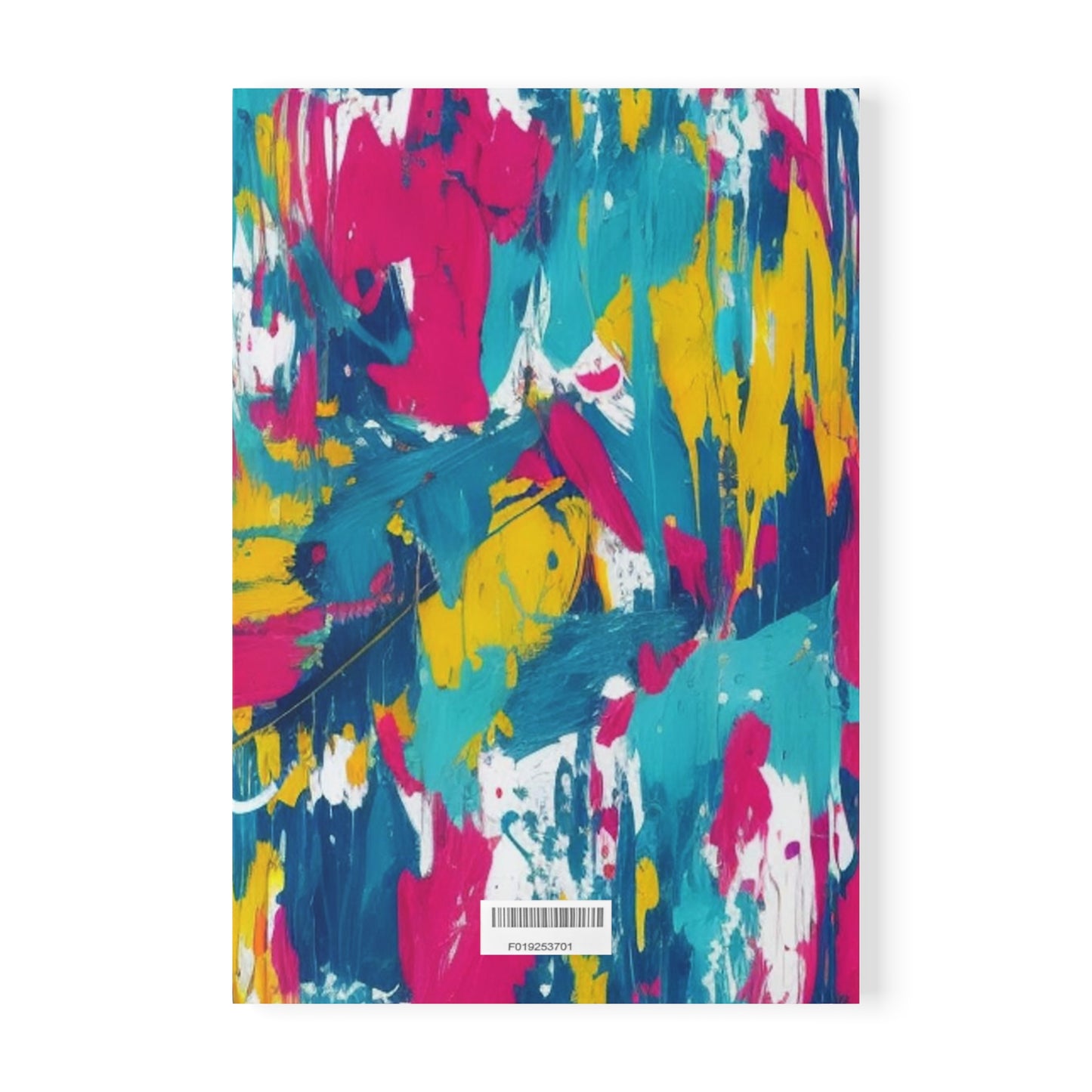 Colourful Messy Art - Softcover Notebook, A5