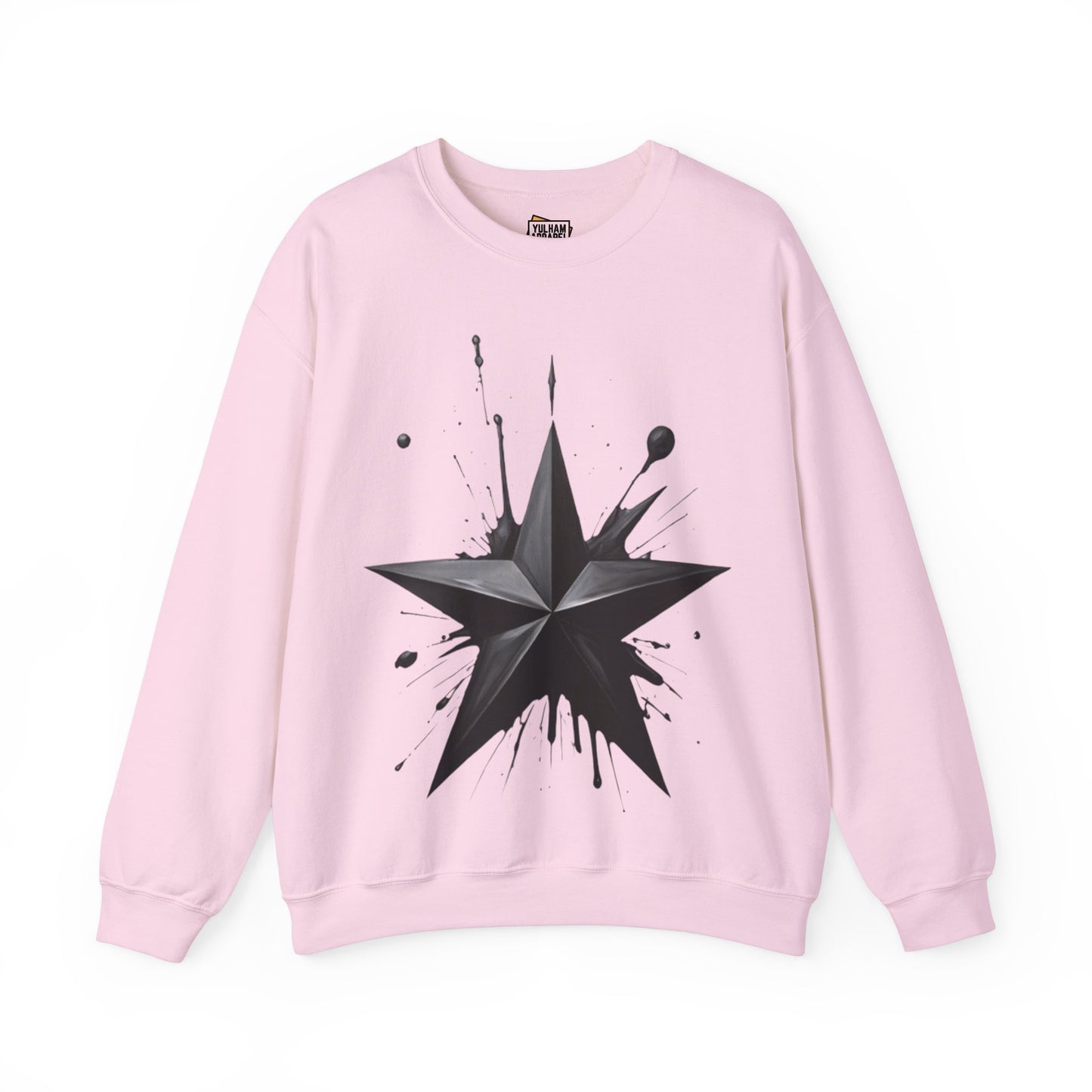 Black Star - Unisex Crewneck Sweatshirt