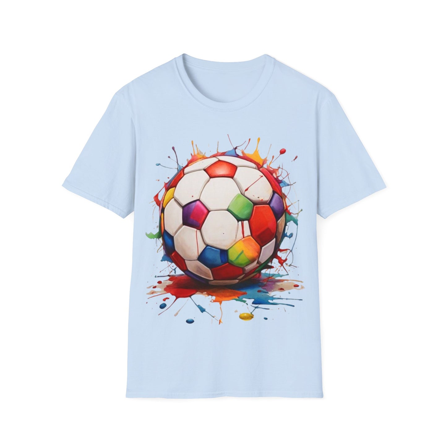 Colourful Football - Unisex T-Shirt