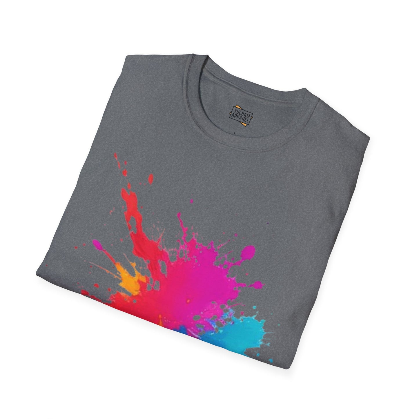 Colourful Paint Splatter - Unisex T-Shirt