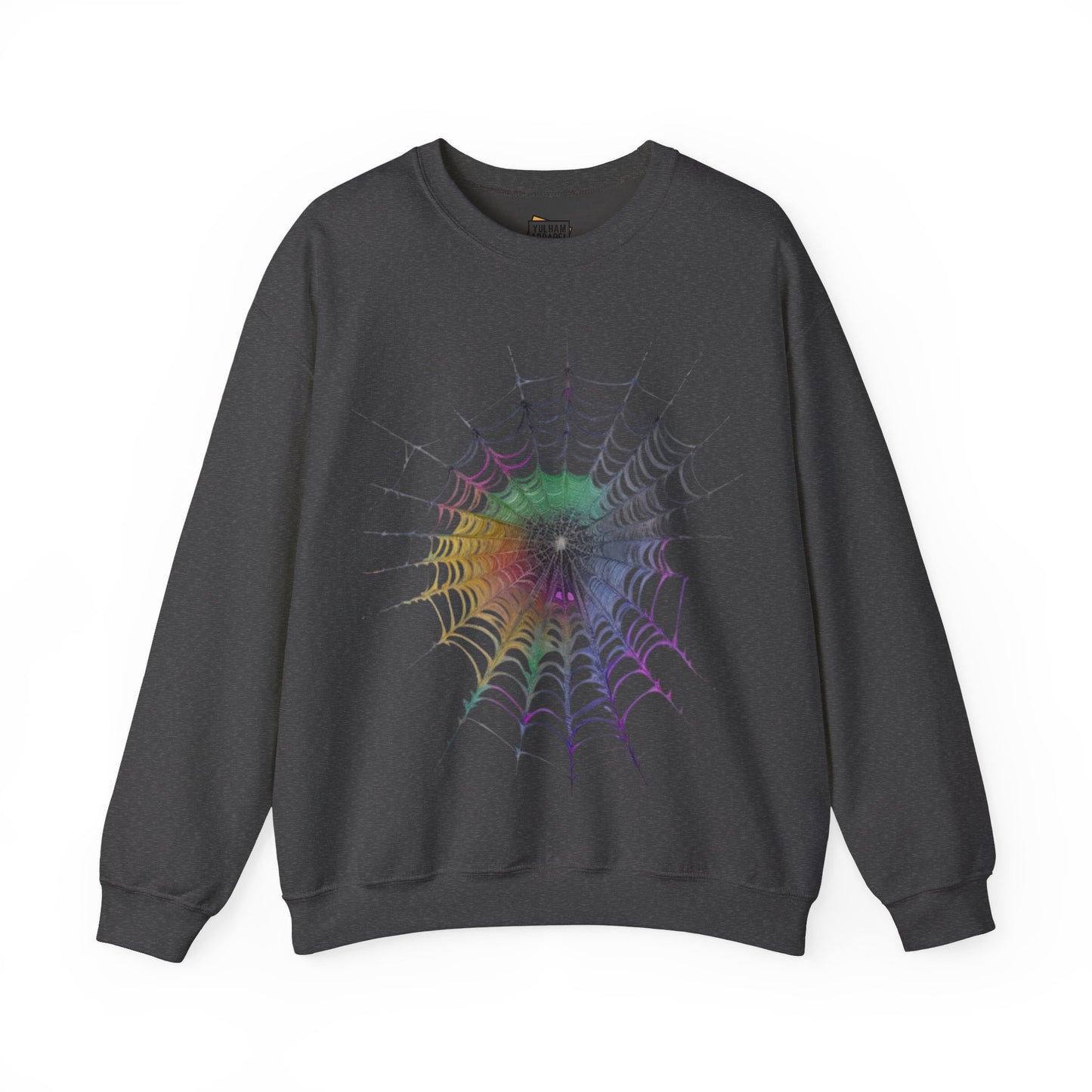 Colourful Spiderweb - Unisex Crewneck Sweatshirt