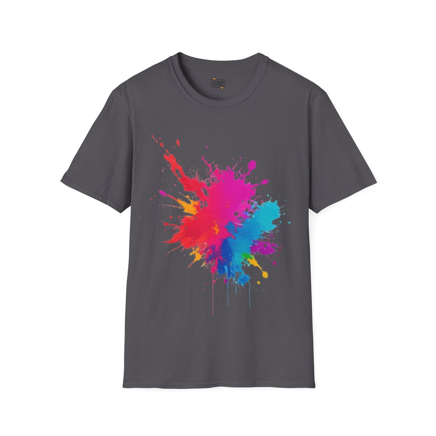 Colourful Paint Splatter - Unisex T-Shirt