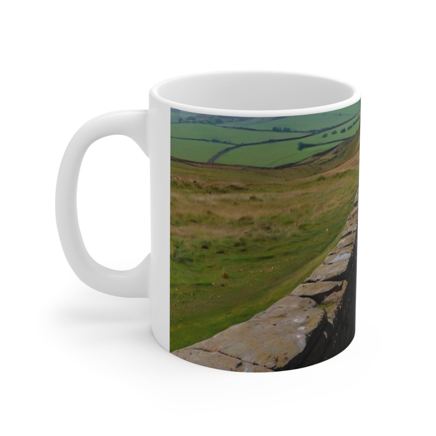 Hadrian's Wall Mug - Ceramic Coffee Mug 11oz