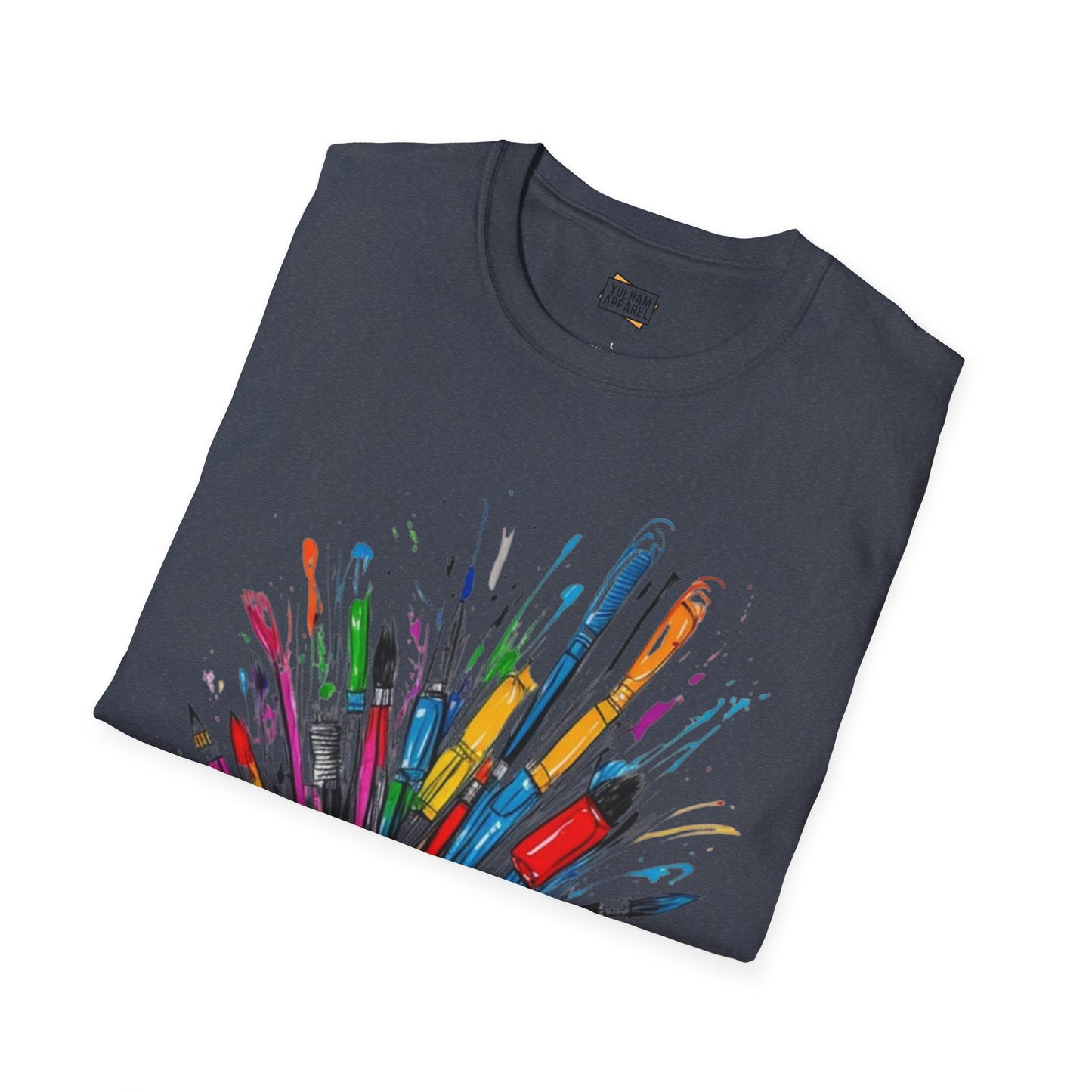 Messy Paintbrushes - Unisex T-Shirt