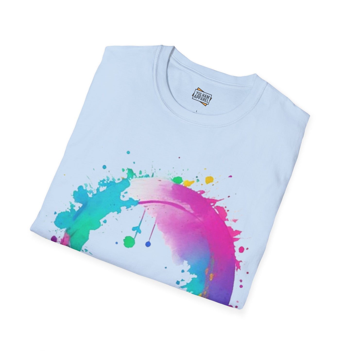 Messy Colourful Circle - Unisex T-Shirt