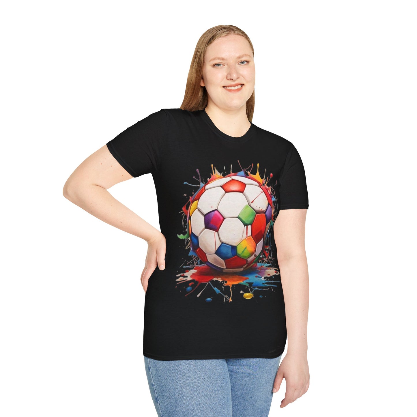 Colourful Football - Unisex T-Shirt