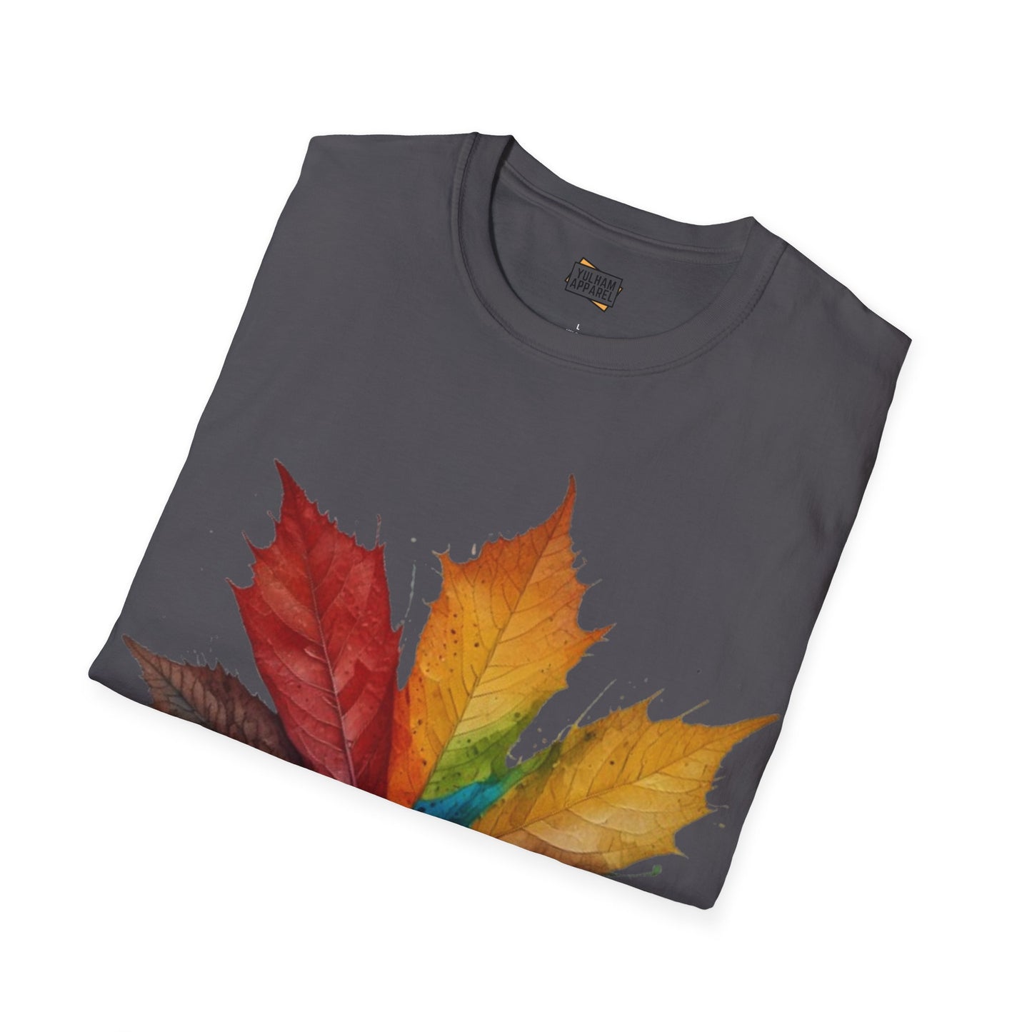 Colourful Autumn Leaf - Unisex T-Shirt