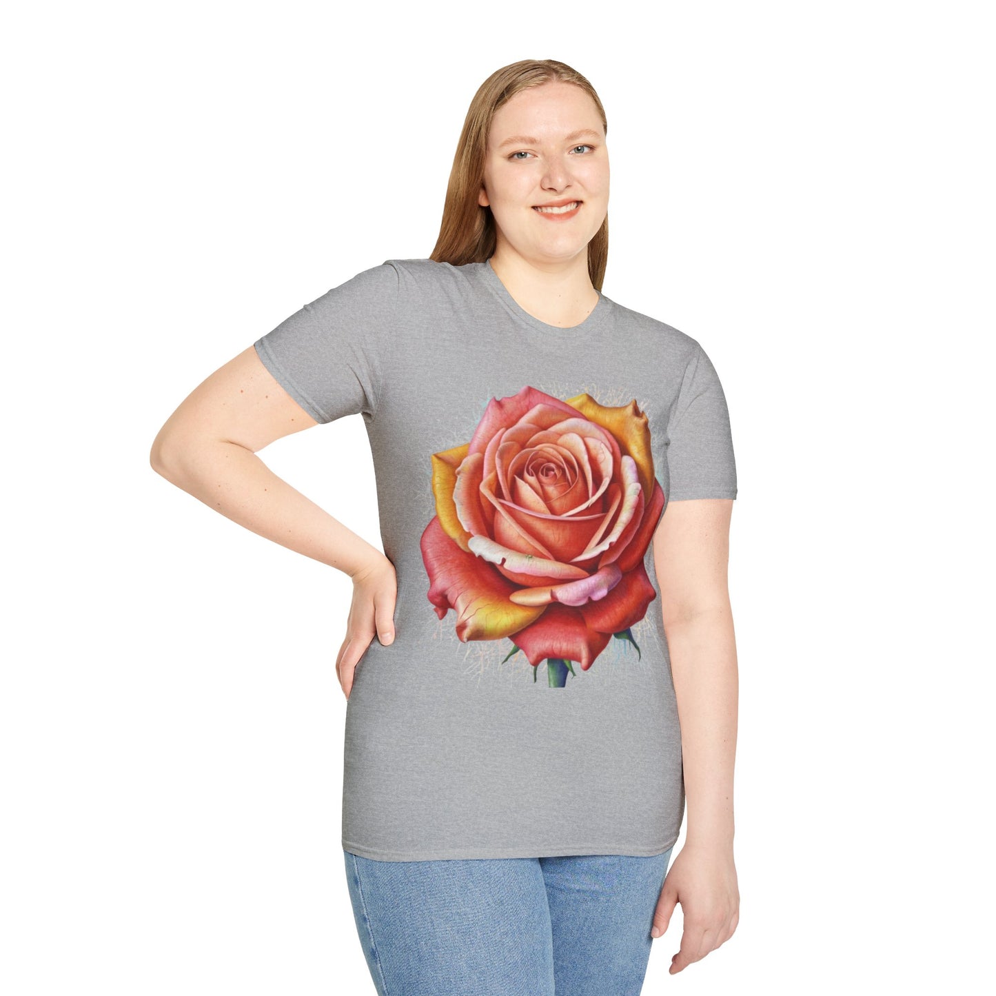 Coral Rose - Unisex T-Shirt