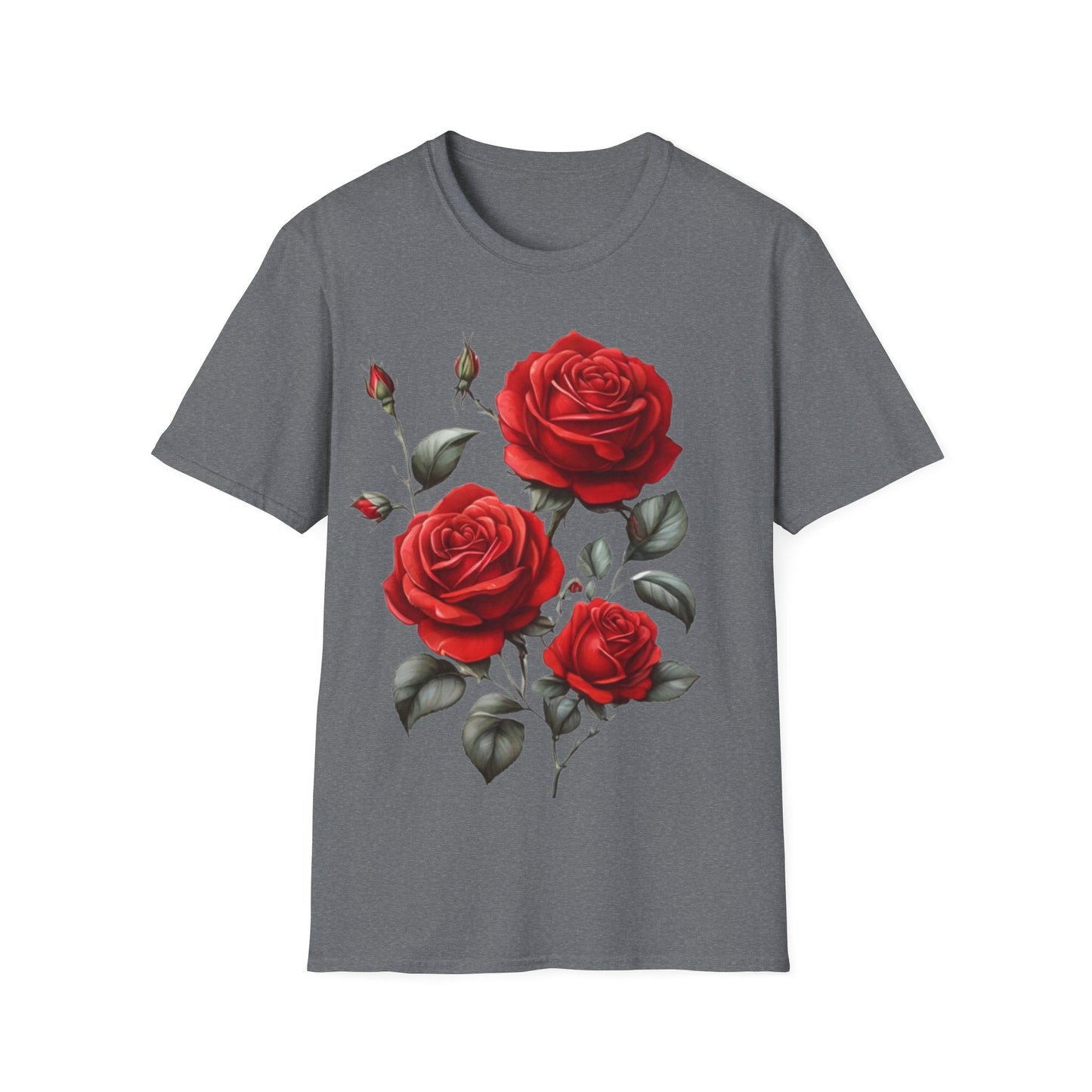 Three Red Roses - Unisex T-Shirt