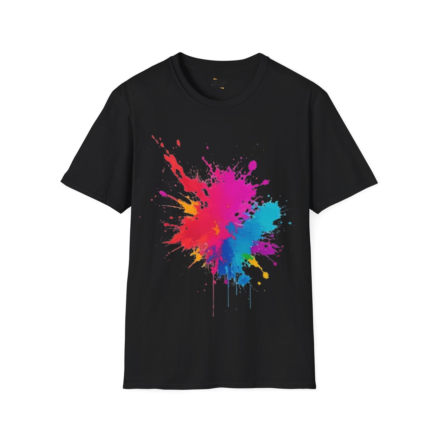 Colourful Paint Splatter - Unisex T-Shirt