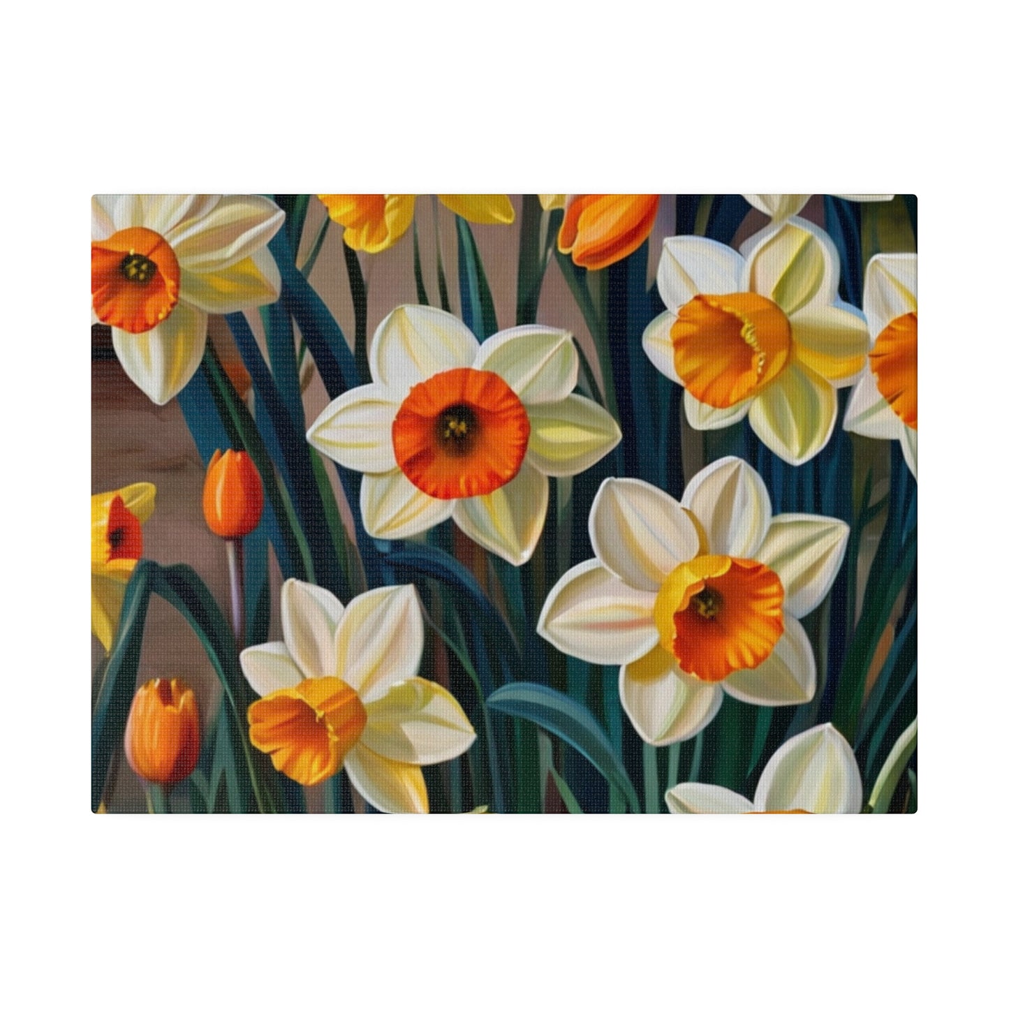 Daffodils Canvas - Matte Canvas, Stretched, 0.75"