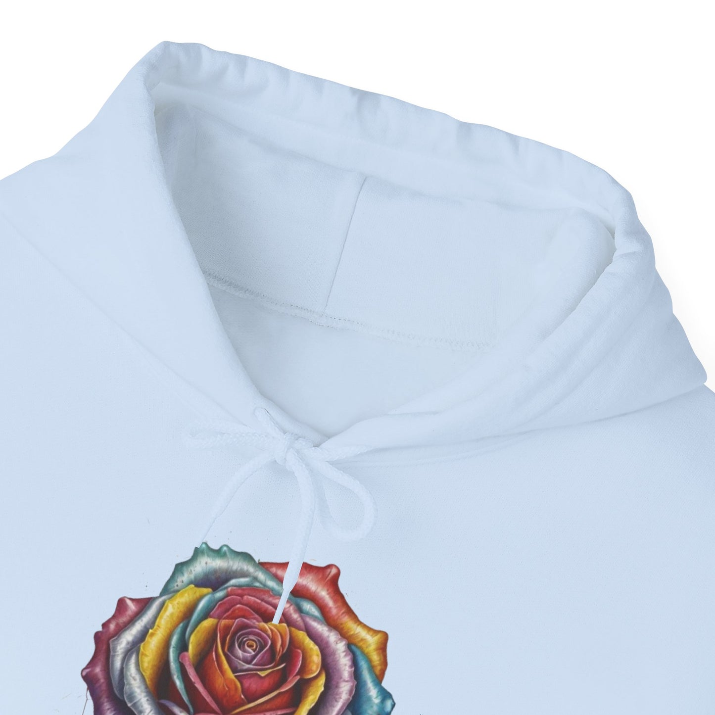 Messy Multicoloured Rose - Unisex Hooded Sweatshirt